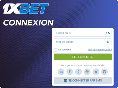 Accès compte 1xBet Bénin