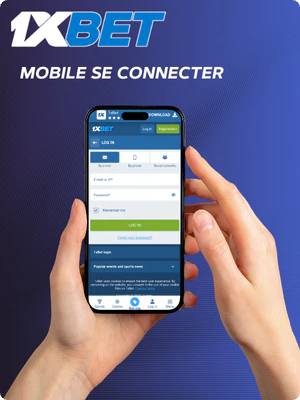 Connexion mobile 1xBet