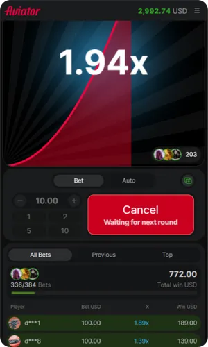 En attente d’un tour Aviator 1xBet