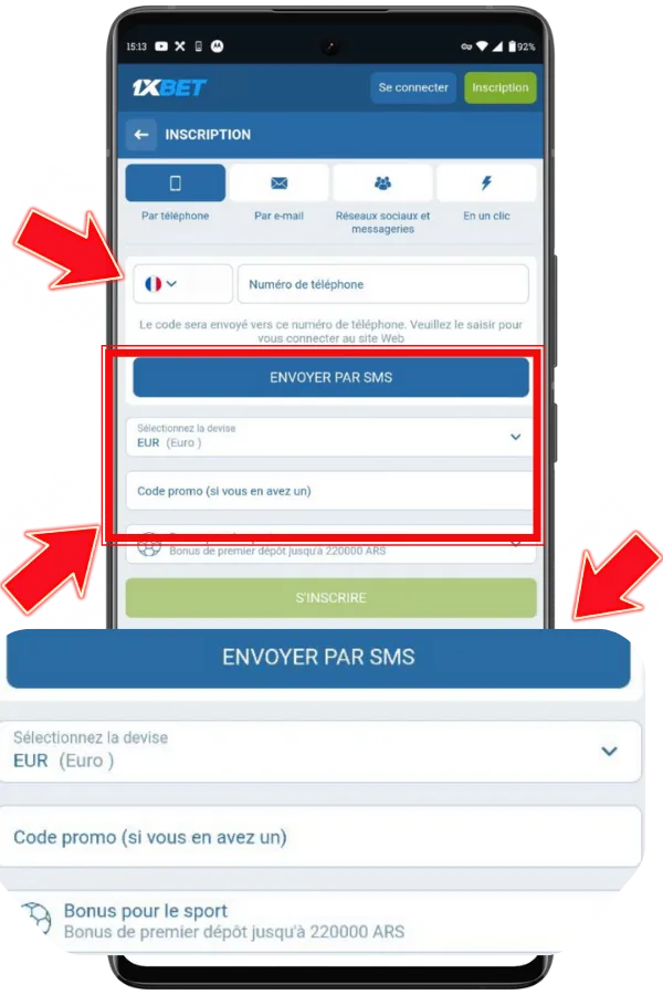 Sélectionnez votre pays et devise